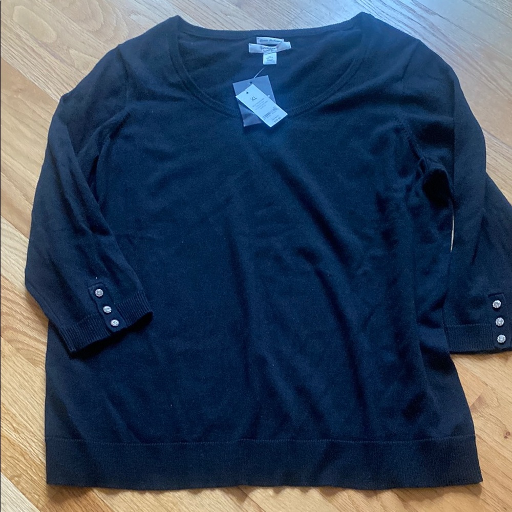 Liz Claiborne Black Sweater